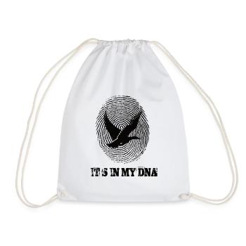 La chasse au canard est dans mon ADN - Sac de sport léger - blanc - Devant