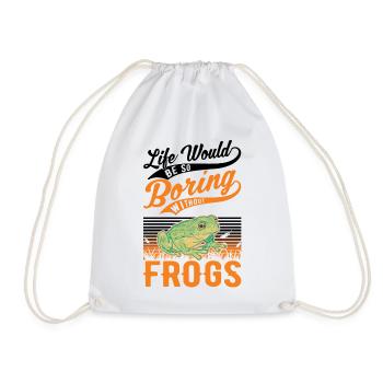 Grenouille cadeau Rainette - Sac de sport léger - blanc - Devant
