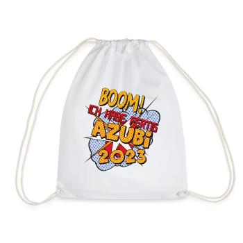 Éducation 2023 Graduation réussie style bande dessinée - Sac de sport léger - blanc - Devant