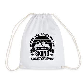 Si vous allez essayer les sports d’hiver XC Skier - Sac de sport léger - blanc - Devant