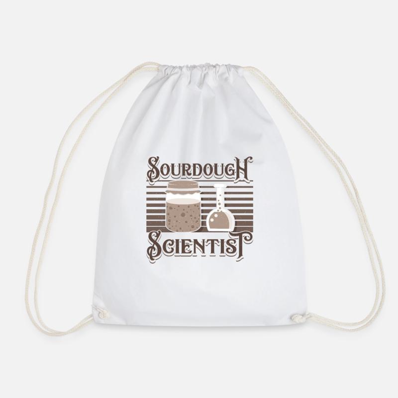 Bäcker Sauerteig Brot Backen Brotbäckermeister - Turnbeutel - Weiß