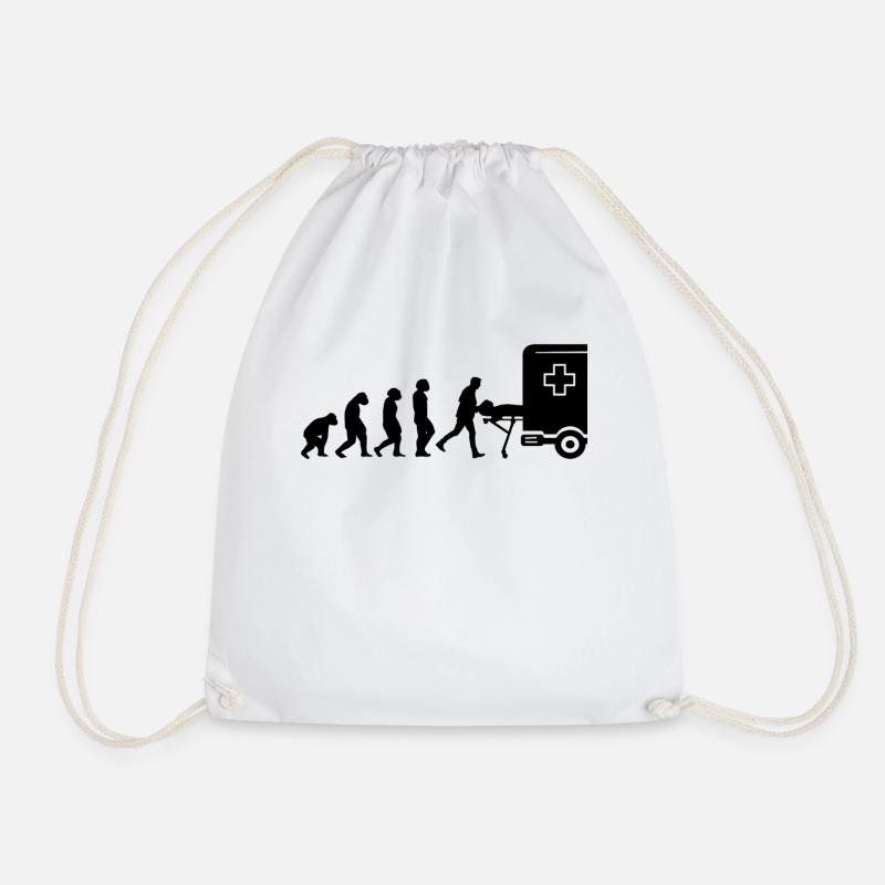 Paramedic Emergency Paramedic Paramedic - Drawstring Bag - white