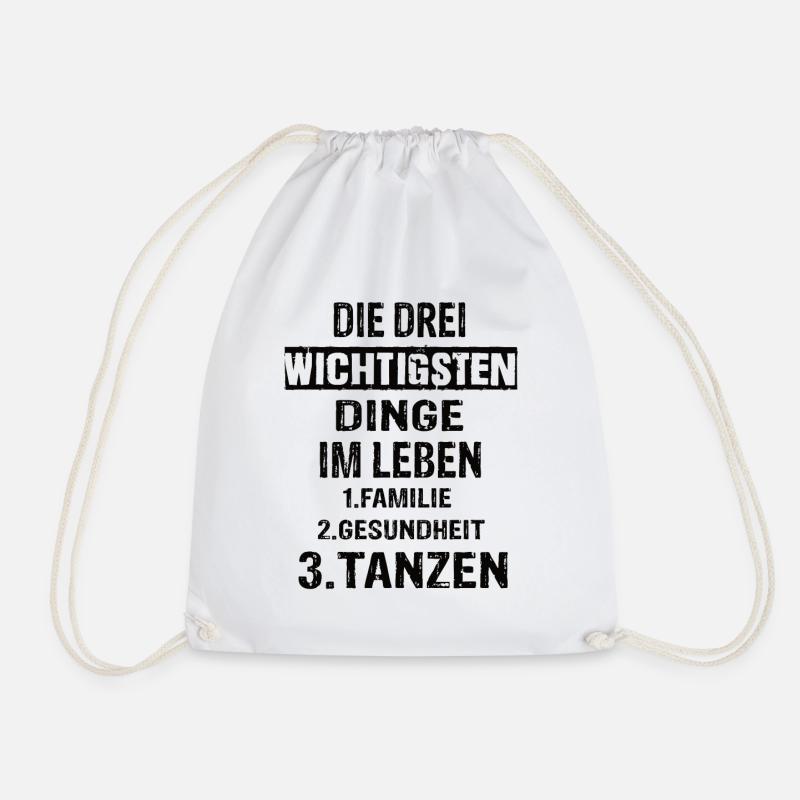 Tanzen - Turnbeutel - Weiß