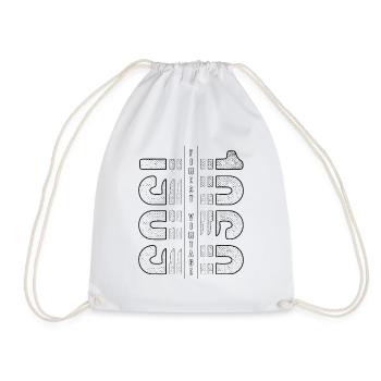 Finest Vintage 1969 Year of birth 1969 Birthday - Drawstring Bag - white - Front