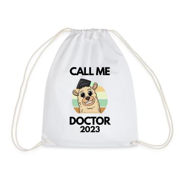 Thèse de doctorat Doctorat Doctorat 2023 Docteur - Sac de sport léger - blanc - Devant