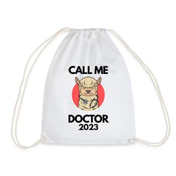 Thèse de doctorat Doctorat Doctorat 2023 Docteur - Sac de sport léger - blanc - Devant