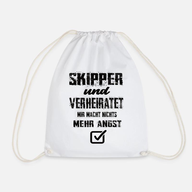 Skipper - Turnbeutel - Weiß