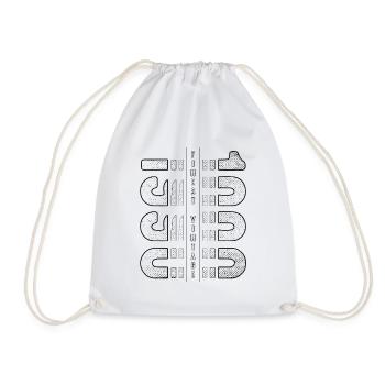 Finest Vintage 1990 Year of birth 1990 Birthday - Drawstring Bag - white - Front