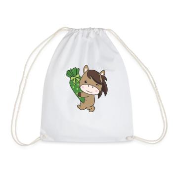 Bye bye Kindergarten Hello School Horse - Sac de sport léger - blanc - Devant