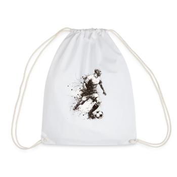Footballeur - Sac de sport léger - blanc - Devant
