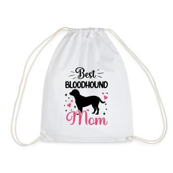 Meilleure maman de chien de sudation hanovrienne - Sac de sport léger - blanc - Devant