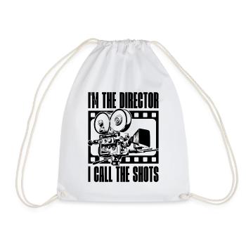 I'm The Director I Call The Movie Film Directors - Drawstring Bag - white - Front