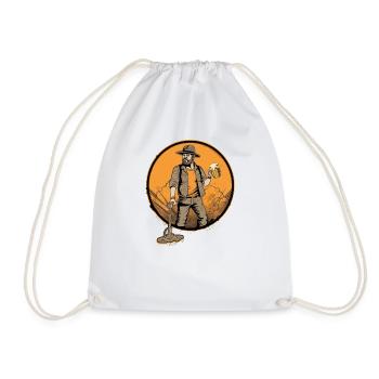 Détecteurs Sondler sonde Lustiges-Bier - Sac de sport léger - blanc - Devant