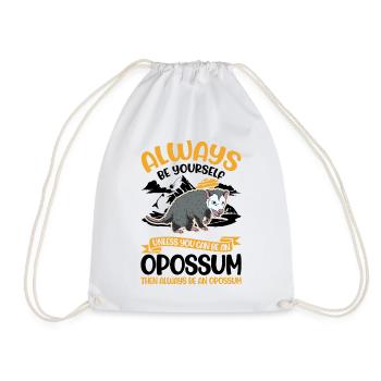 Opossum Cadeau Marsupial Opossum - Sac de sport léger - blanc - Devant