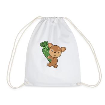 Bye bye Kindergarten Hello School Deer - Sac de sport léger - blanc - Devant