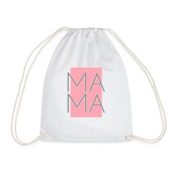 Maman - Sac de sport léger - blanc - Devant