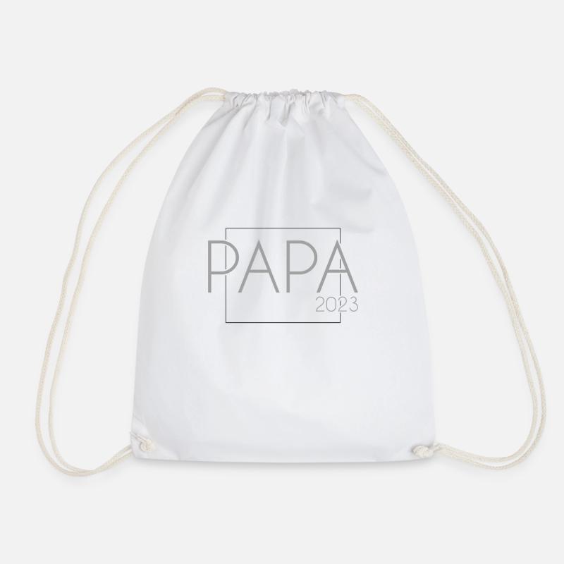 Papa 2023 - Turnbeutel - Weiß