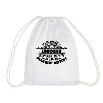I Am Magical Something Cosmetology Makeup Artists - Turnbeutel - Weiß - Vorne