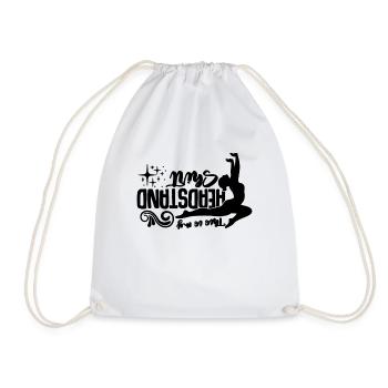 This Is My Handstand Shirt Backflip Contortionist - Drawstring Bag - white - Front