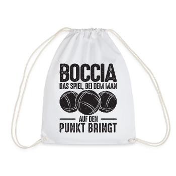 Bocciaspieler Boccia Spruch Legend Kugeln Boccia - Turnbeutel - Weiß - Vorne