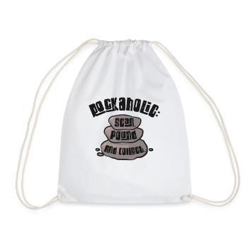Roches, géologie, collectionneurs de roches, chasseurs de géodes - Sac de sport léger - blanc - Devant