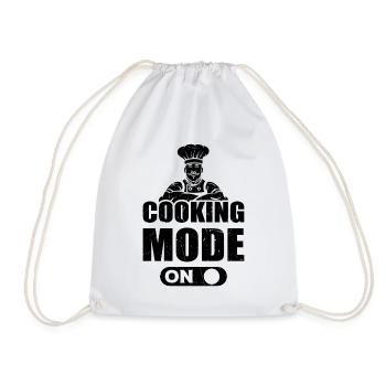 Mode de cuisson sur Cook Chef Restaurant Chef Cooks Fo - Sac de sport léger - blanc - Devant
