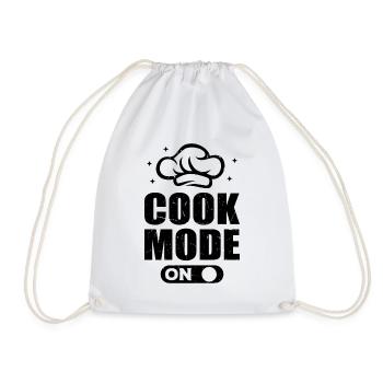 Mode Cuisson sur Chapeau de Chef Chef Cuisinier Cuisinier - Sac de sport léger - blanc - Devant