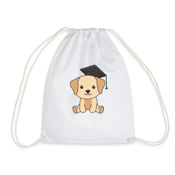 Kids Kindergarten nailed it Labrador Graduation - Turnbeutel - Weiß - Vorne