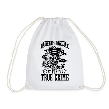 It's A Good Time For True Investigator Detectives - Drawstring Bag - white - Front