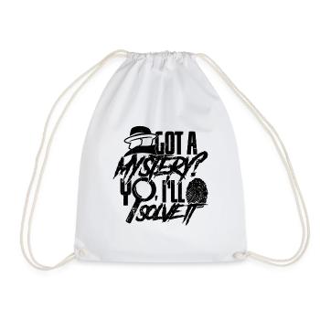 Vous avez un mystère yo je vais le résoudre détectives de police - Sac de sport léger - blanc - Devant