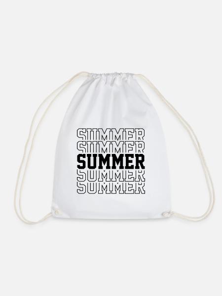 Summer - Turnbeutel - Weiß