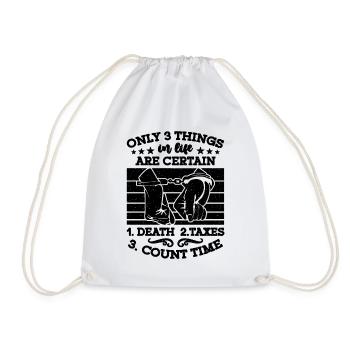 Only 3 Things In Life Officer Corrections Officers - Turnbeutel - Weiß - Vorne
