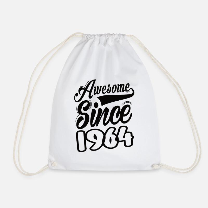 Awesome Since 1964 - Turnbeutel - Weiß