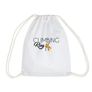Roi de l’escalade - Sac de sport léger - blanc - Devant