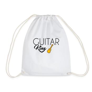 Roi de la guitare - Sac de sport léger - blanc - Devant