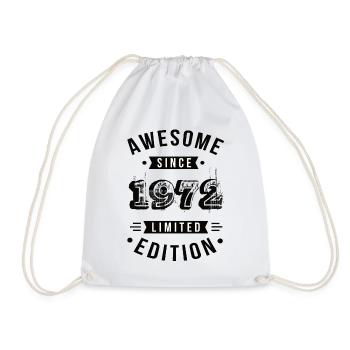 Génial depuis 1972 édition limitée - Sac de sport léger - blanc - Devant