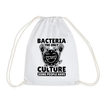 Les bactéries sont les seuls microbiologistes de la science de la culture - Sac de sport léger - blanc - Devant