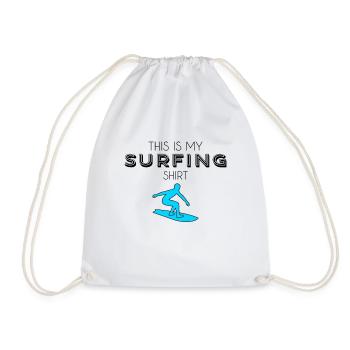 Chemise de surf - Sac de sport léger - blanc - Devant