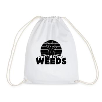 Eat The Weeds Herbalism Retro Herbal Herbalist - Turnbeutel - Weiß - Vorne