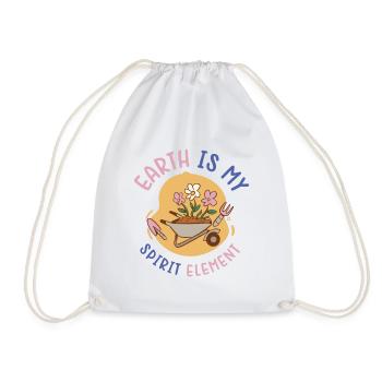 Landscaping Gardening Gardener Garden Plant - Drawstring Bag - white - Front