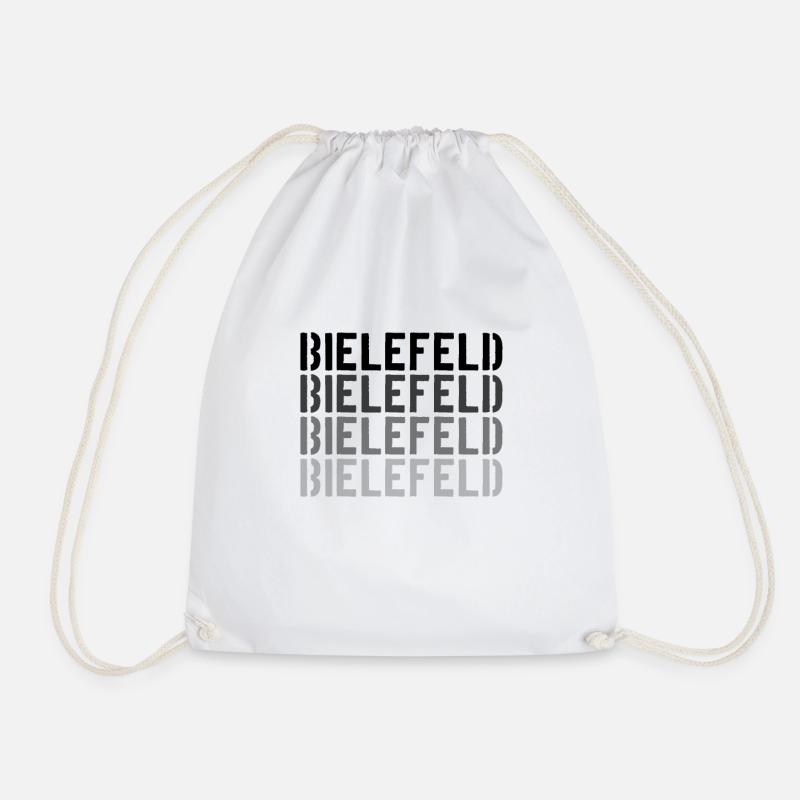 Bielefeld - Turnbeutel - Weiß