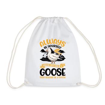 Oies Cadeau Goose Lovers Goose Éleveurs d’oies - Sac de sport léger - blanc - Devant