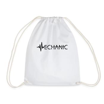 Je suis mécanicien mécanicien automobile mécanicien mécanicien garage - Sac de sport léger - blanc - Devant