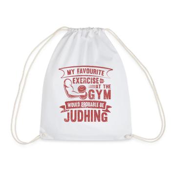 Gym Fitness Bodybuilder Pump Training Musculation - Sac de sport léger - blanc - Devant