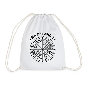Roue de la Chance IT Support Service Desk IT Nerd - Sac de sport léger - blanc - Devant