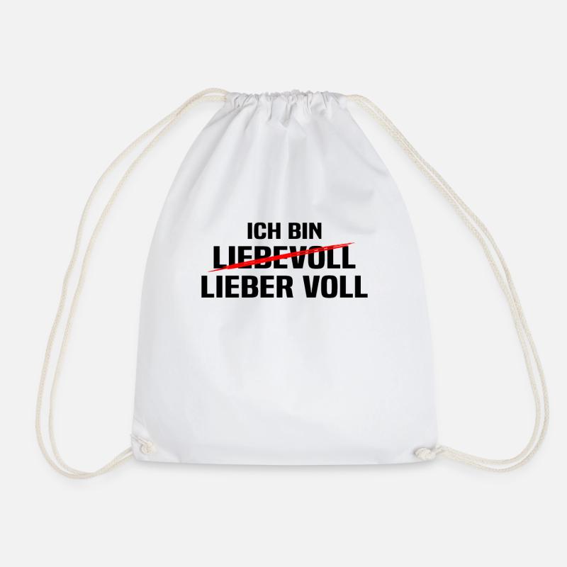 Mallorca Party - Ich Bin Lieber Voll - Mallorca - Turnbeutel - Weiß