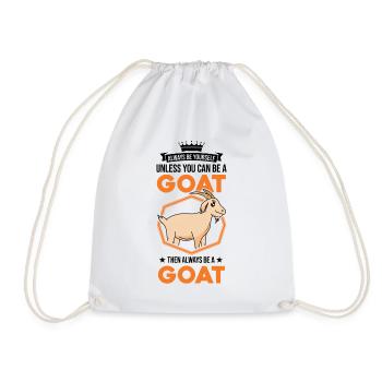 Chèvres Cadeau Chèvre Hôte Chèvre - Sac de sport léger - blanc - Devant