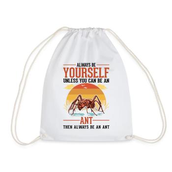 Ants Ant Farm Anthill Fire Ants - Drawstring Bag - white - Front