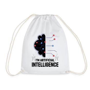 I'm Artificial Intelligence - Ai Artificial Intell - Turnbeutel - Weiß - Vorne