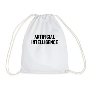 Intelligence artificielle - Sac de sport léger - blanc - Devant